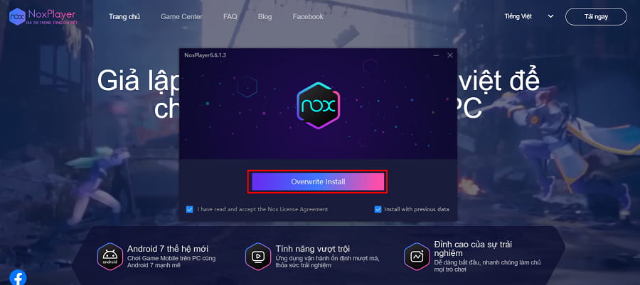 Tải App NoxPlayer